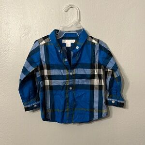 Burberry Plaid Button Down